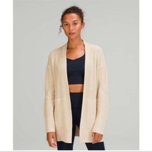 Lululemon Cashlu Sweater Wrap Small